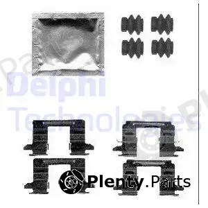 Delphi LX0556 — Accessory Kit, disc brake pad