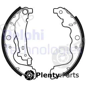 Delphi LS2022 — Brake Shoe Set