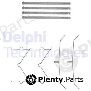 Delphi LX0627 — Accessory Kit, disc brake pad