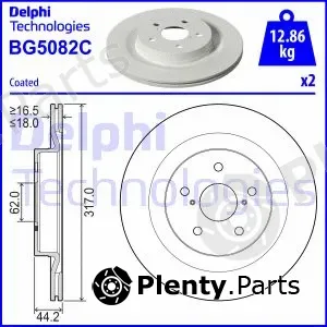 Delphi BG5082C — Brake Disc