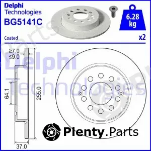 Delphi BG5141C — Brake Disc