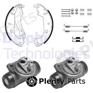 Delphi 1070 — Brake Shoe Set