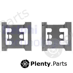 Delphi LX0092 — Accessory Kit, disc brake pad