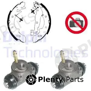 Delphi 875 — Brake Shoe Set