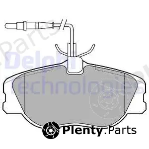 Delphi LP909 — Brake Pad Set, disc brake