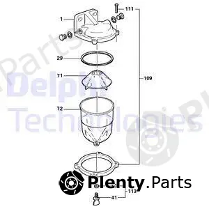 Delphi 5864009 — Fuel Filter