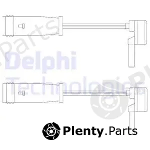 Delphi LZ0153 — Warning Contact, brake pad wear