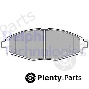 Delphi LP1390 — Brake Pad Set, disc brake