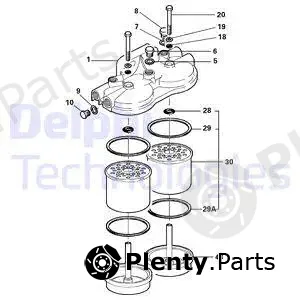 Delphi 5845B150 — Fuel Filter