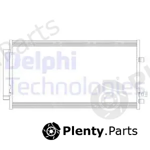Delphi CF20382 — Condenser, air conditioning