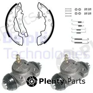 Delphi 669 — Brake Shoe Set