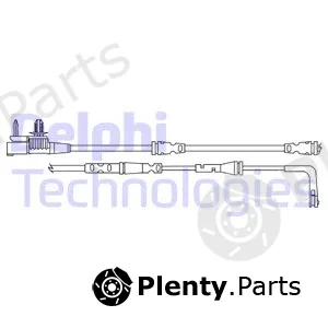 Delphi LZ0315 — Warning Contact, brake pad wear