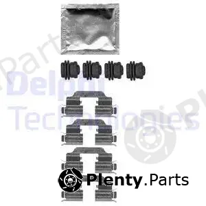 Delphi LX0665 — Accessory Kit, disc brake pad