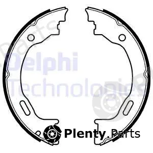 Delphi LS2077 — Brake Shoe Set, parking brake