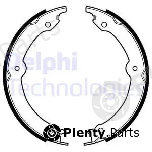 Delphi LS2152 — Brake Shoe Set, parking brake
