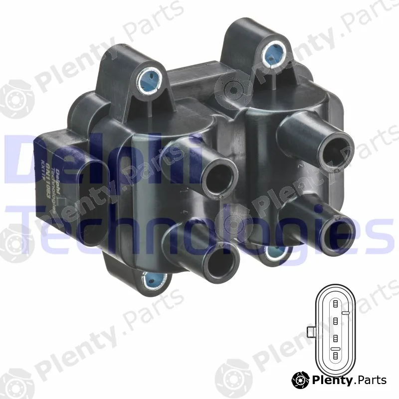 Delphi GN11083-12B1 — Ignition Coil