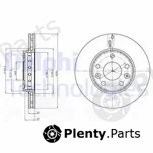 Delphi BG4265 — Brake Disc