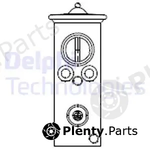 Delphi CB1002V — Expansion Valve, air conditioning