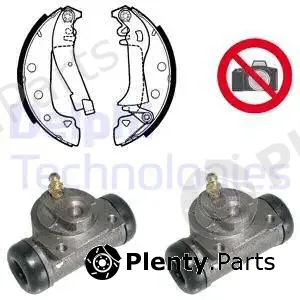 Delphi KP671 — Brake Shoe Set