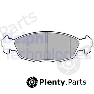 Delphi LP702 — Brake Pad Set, disc brake