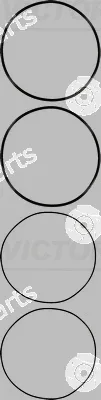 Victor Reinz 15-76850-01 — O-Ring Set, cylinder sleeve