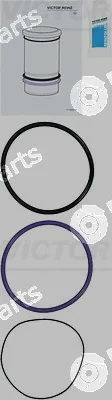 Victor Reinz 15-76073-02 — O-Ring Set, cylinder sleeve