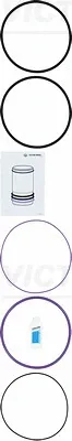 Victor Reinz 15-76818-01 — O-Ring Set, cylinder sleeve