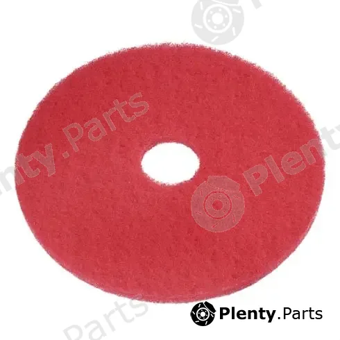 Nilfisk 10001901 — accessories, scrubbing machine Eco Pad 10", Ø 254 mm, rot, VPE 5
