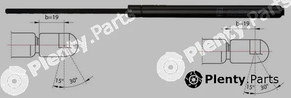 Metzger 2110239 — Gas Spring, boot/cargo area