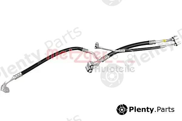 Metzger 2360118 — High-/Low Pressure Line, air conditioning OE-part