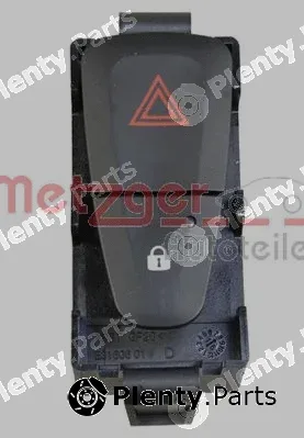 Metzger 0916593 — Hazard Warning Light Switch GREENPARTS