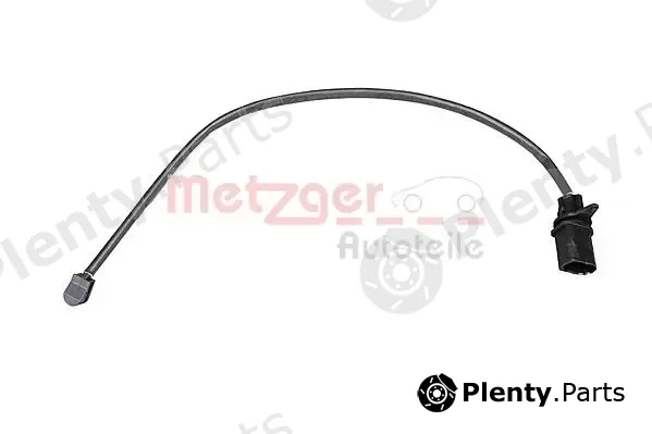 Metzger WK17-305 — Warning Contact, brake pad wear GREENPARTS