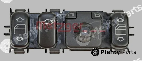 Metzger 0916422 — Switch, window regulator OE-part