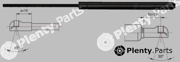 Metzger 2110027 — Gas Spring, boot/cargo area