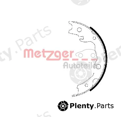 Metzger MG223 — Brake Shoe Set, parking brake GREENPARTS