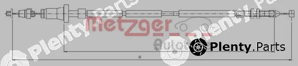Metzger 10.0102 — Accelerator Cable