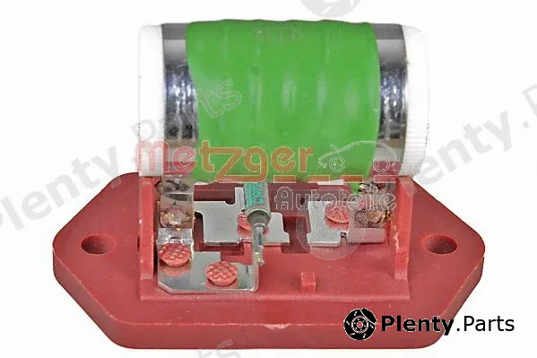 Metzger 0917358 — Series resistor, electric motor (radiator fan)