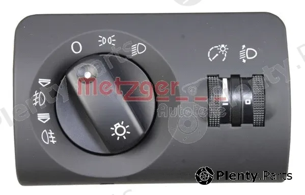 Metzger 0916737 — Switch, headlight