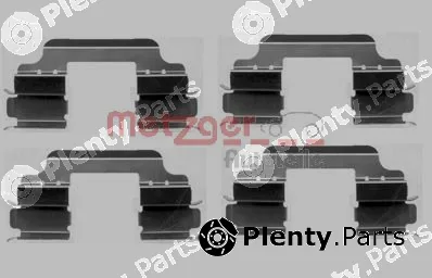 Metzger 109-1648 — Accessory Kit, disc brake pad GREENPARTS