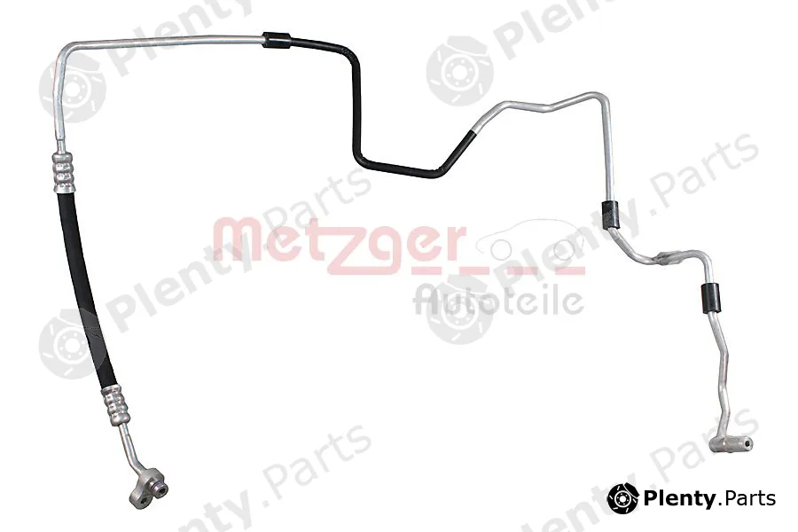 Metzger 2360076 — High Pressure Line, air conditioning GREENPARTS