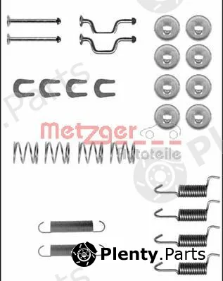 Metzger 105-0810 — Accessory Kit, parking brake shoes