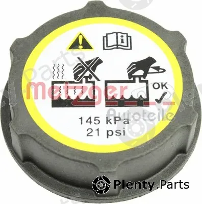 Metzger 2140067 — Cap, coolant tank GREENPARTS