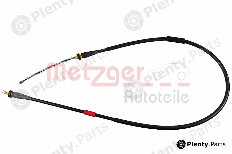 Metzger 11.6604 — Cable Pull, parking brake