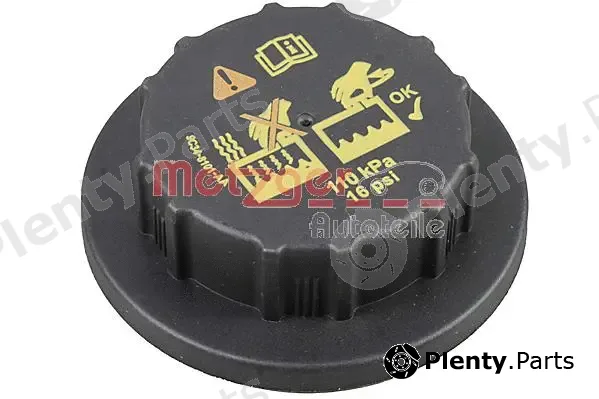 Metzger 2141033 — Cap, coolant tank