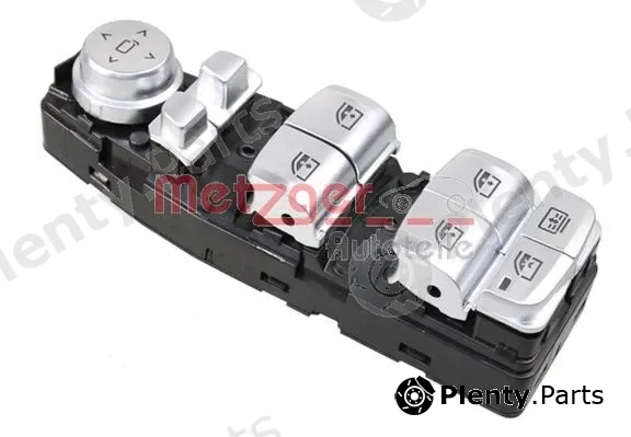 Metzger 0916711 — Switch, window regulator GREENPARTS