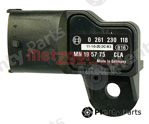 Metzger 0906105 — Sensor, intake manifold pressure OE-part