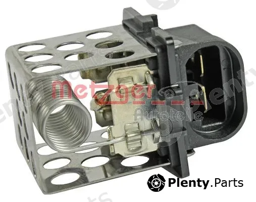 Metzger 0917132 — Series resistor, electric motor (radiator fan) OE-part