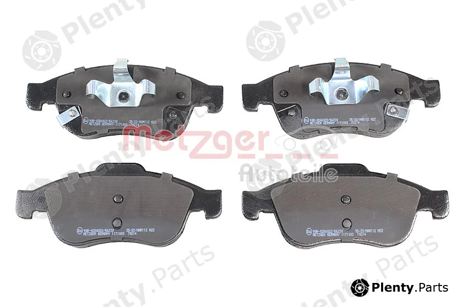 Metzger 1171003 — Brake Pad Set, disc brake