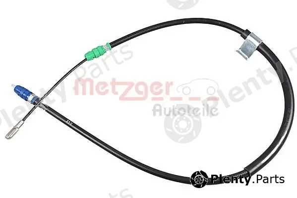 Metzger 1.FD021 — Cable Pull, parking brake