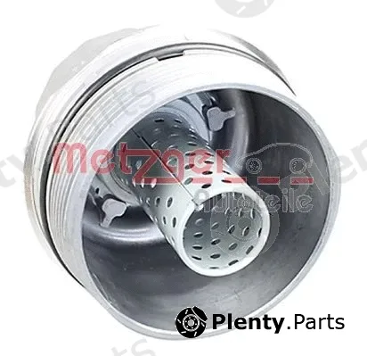 Metzger 2370072 — Cap, oil filter housing GREENPARTS